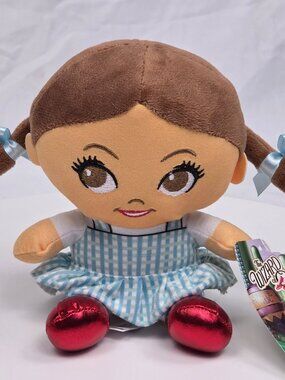 The Wizard of Oz Dorothy Plush Brand New Toy Factory Stuffed Doll 7" NWT